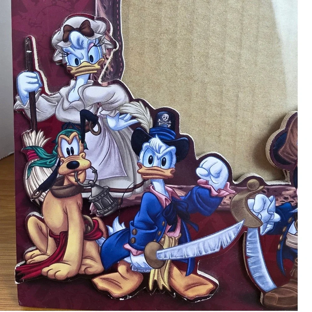 Disney Parks Pirates of the Caribbean Disneyland Mickey Mouse Photo Frame 5x7